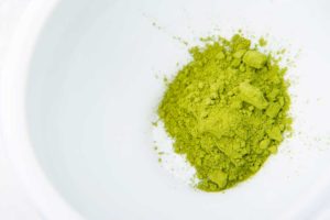 Matcha latte tea