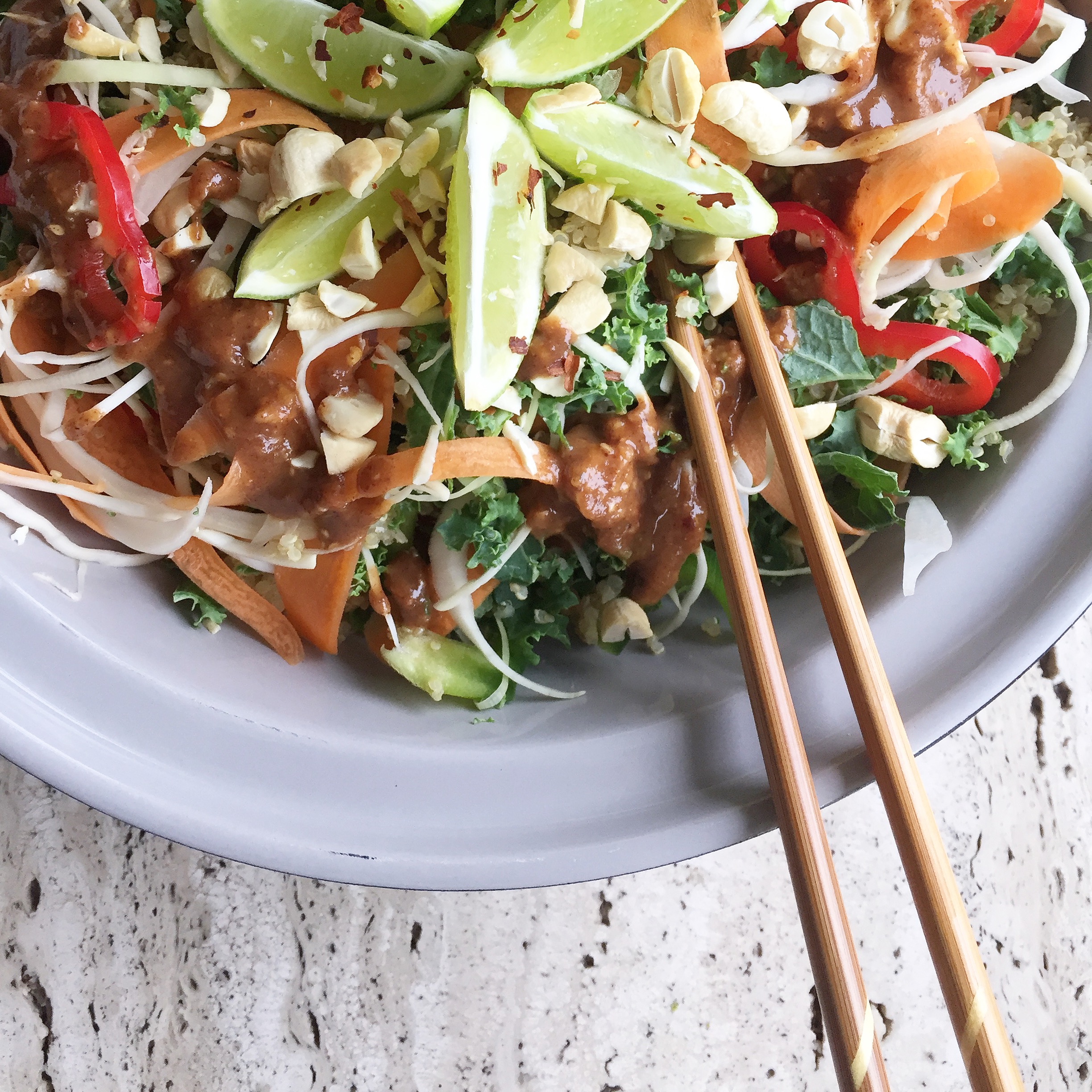 Vegansk Thai Protein Salat Moon Mica